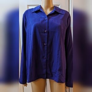 New with tags purple bonworth long sleeve shirt size medium, TC